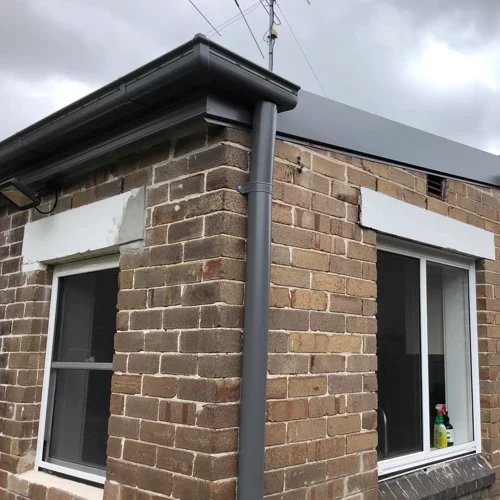 Gutters and gutter guard sample work 4