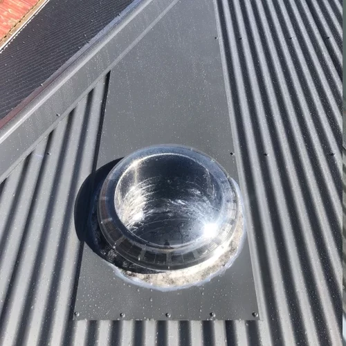 Skylight installation sample work 5